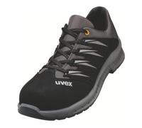 chaussures basses uvex 2 trend S1 noir, gris largeur 10 Gr. 40