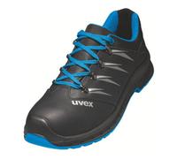 Uvex 2 Trend Halbschuhe S3 69342 Bleu, Noir (69342) 44 (Weite 12)