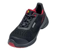 chaussures basses de sécurité uvex 1 G2 S1P, noir/rouge, Gr