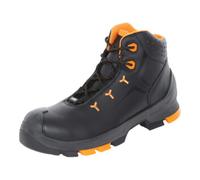 Uvex Bottes de sécurité montantes 65032 S3 SRC Noir/Orange Taille 42 Largeur 11