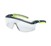 uvex uvex Lunettes à branches uvex astrospec 2.0, UV400 incolore supravision excellence noir/vert lime Quantité:1