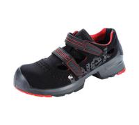 uvex 1 Sandales S1P noir, rouge largeur 11 Gr. 51