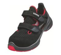 Uvex 1 G2 Sandales S1 68488 Noir, Rouge (68488) 52 (Weite 14)