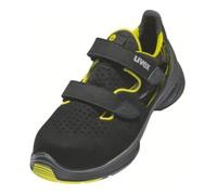 sandales uvex 1 G2 S1 noir, jaune largeur 11 Gr. 44