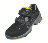 sandales uvex 1 S1 noir, jaune largeur 12 Gr. 49