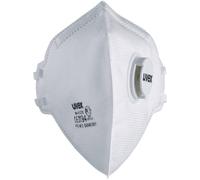 Uvex silv-Air class.3310 8763310 Masque anti poussières fines avec valve FFP3 15 pc(s) EN 149:2001 + A1:2009 DIN 149:2001