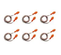 Uvex Bouchons d'oreilles Whisper 2111201 Orange SNR 23 dB M 50 paires réutilisables avec cordon