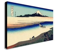Œuvre d'art japonaise sur toile, impression encadrée