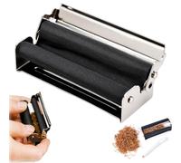 UWJOWP Rouleuse manuelle 78 mm, machine à rouler compatible avec filtres de 6 mm et 8 mm - Conception stable pour un roulage facile