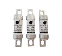 UWUKCJOKQ Fusible RS308-HB-4G 16A 20A 32A 40A 50A 63A 80A 100A AR 750VDC, 1 pièce(RS308-HB-4G 100A)