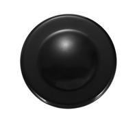 uxcell Cache-trou mural autocollant en ABS Noir 80 mm | Rosace décorative pour tuyau de douche, couvercle de robinet pour salle de bain, cuisine, toilettes, climatiseur