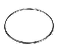uxcell Fil de tungstène, 99,95 % de fil de tungstène de haute pureté, 0,1 mm de diamètre x 3 m de long, bobine métallique de filament de tungstène pour l'industrie électronique de production