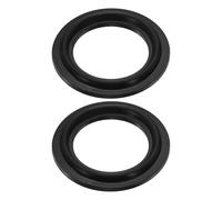 uxcell Lot de 2 joints toriques en caoutchouc FKM Tri-Clamp de 1,6 cm pour virole de type tuyau sanitaire, brasserie, nourriture, systèmes de tuyauterie