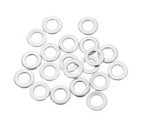 uxcell Lot de 20 rondelles plates M6, 6 x 12 x 1,6 mm en acier inoxydable 304 épais pour vis, boulon, automobile, machines industrielles