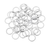 uxcell Lot de 50 rondelles plates M12, 12 x 16 x 0,8 mm en acier inoxydable 304 épais pour vis, boulon, automobile, machines industrielles