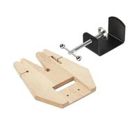 UxicRuya Ensemble de Pinces à Goupille D'établi, Pince de Fixation D'étau D'établi à Rainure En V, Outil de Serrage de Bijoux D'établi En Bois, b