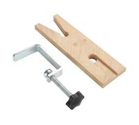 UxicRuya Ensemble de Pinces à Goupille D'établi, Pince de Fixation D'étau D'établi à Rainure En V, Outil de Serrage de Bijoux D'établi En Bois, styler un