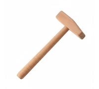UxicRuya Marteau de Métallurgie pour Modeler Maillet en Bois Robuste Outil de Frappe Manche Ergonomique Adapté à la Confection de, Marteau De Mise En Forme Horizontal Sans Laque