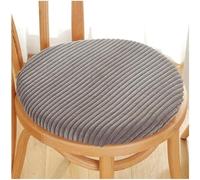 uyeoco Coussin/Galette de Chaise Ronde - Antidérapants avec Fermeture Coussins de Siège Rond Exterieur/Intérieur Coussin D'assise Rond Jardin, Cuisine, Bureau, Salle à Manger(Color 1,35CM/14in)