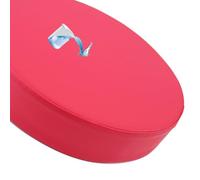 uyeoco Galette de Chaise Ronde Exterieur Imperméable Coussin Chaise de Siège avec élastique Rond Coussin de Tabouret antidérapant Coussin de Chaise(Rose Red,35cmx5cm)