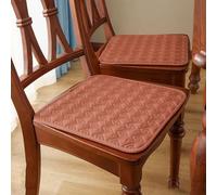 uyeoco Lot de 2/1 Galette de Chaise Exterieur Carré 40x40cm/45x45cm/50x50cm Plusieurs CouleursC oussin de Chaise Cuisine/Jardin/Interieur Coussin de Tabouret de Bar(F9,2PCS_45X45CM(18X18IN))