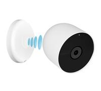 UYODM Supports muraux magnétiques compatibles avec Google Nest Cam extérieur ou intérieur, batterie - 2ème génération, plaque de base magnétique de rechange pour caméra Google Nest (caméra non incluse
