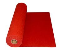 uyoyous Tapis de couloir rouge 1 x 10 m, épaisseur : 5,5 mm, 340 g/m² Tapis de mariage VIP tapis de couloir Tapis de couloir Tapis de couloir Tapis de réception Tapis d'exposition Tapis long pour fête