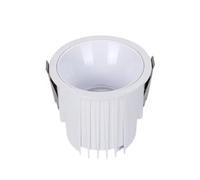 UYZSWTHPC LED Downlight étanche Ip65 COB plafond extérieur monté en Surface 7W 10W 12W AC85-265V blanc chaud hôtel Villa maison(Cold White 6000k,White)