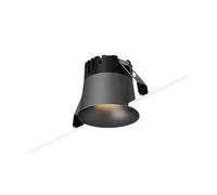 UYZSWTHPC MINI Downlight LED incurvé COB 5W 7W 10W 12W 15W 18W, petit Spot encastré, variable 110V 120V 220V 230V(4000K,Black)
