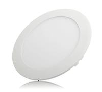 UYZSWTHPC Panneau LED Ultra mince Downlight 3W 6W 9W 12W15W 25W LED ronde plafonnier encastré AC85-265V panneau LED lampes à intensité variable(White,7w)