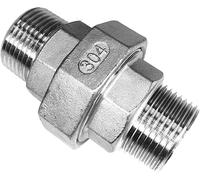 UZAMIRLEX Raccord de Tuyau de coupleur en Acier Inoxydable