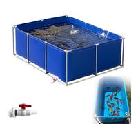 UZAMIRLEX Revêtement en Toile for étang à Poissons en PVC avec Support