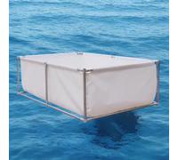 UZAMIRLEX Revêtement en Toile for étang à Poissons en PVC avec Support