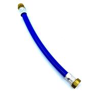 UZMAN - Tuyau flexible de 110 cm avec adaptateur 1/2" AG et adaptateur IG 1/2" pour abreuvoir, abreuvoir pour tuyau de raccordement IBC