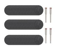 UZYXC 60 pcs Disque Dremel pour Métal, Disque Dremel de Coupe Mini, Lame Tronçonner pour Accessoires Outils Rotatifs avec 4 Mandrins 3mm (Haute Précision Acier INOX)