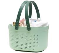 Uzztfa Panier De Douche Portable, Paniers De Rangement avec Poignées, Bac De Rangement pour Articles De Toilette, Panier Fourre-Tout De Douche, Panier De Rangement pour Salle De Bain