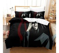 V For Vendetta Ensemble De Literie Imprim¿¿ En D Parure De Lit Housse De Couette Movie Posters,Sets De Housse Couette En Microfibre,Doux Et Confortable