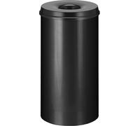 V-Part - Feuerlöschender Papierkorb 50 Liter - Steel - Schwarz