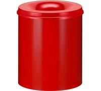 V-Part - Feuerlöschender Papierkorb 80 Liter - Steel - Rot