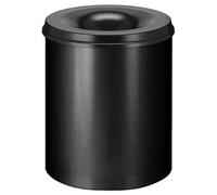 V-Part - Feuerlöschender Papierkorb 80 Liter - Steel - Schwarz