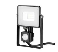 Projecteur LED V-TAC Samsung 10W capteur noir 800lm
