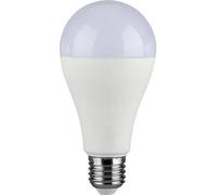 V-TAC 214457 LED CEE F (A - G) E27 forme de poire 17 W blanc naturel (Ø x H) 65 mm x 134 mm