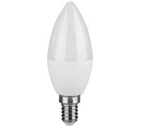 V-TAC 217265 LED CEE F (A - G) E14 forme de flamme 4.50 W blanc froid (Ø x H) 39 mm x 102 mm 3 pc(s)