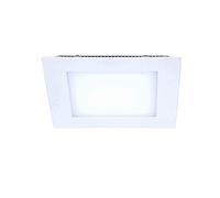 V-TAC 4818 VT-800 SQ Panneau LED encastrable Format carré Avec cadre laqué blanc Lampe matte Lumière blanc froid 6000 Kelvin 720 - 800 lumen Angle de diffusion 120° Dimensions extérieures 120 x 120 mm Dimensions d'encastrement105 x 105 mm Compatible variateur d'intensité Livré avec transformateur