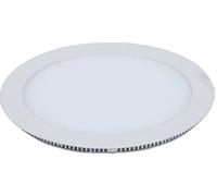 V-tAC 4853 22 watts panneau lED rond encastrable design 3000/4500 et 6000 chaud/froid lumière blanche naturelle au choix avec 1760 lm angle de 70°c et 220 mm-dimensions extérieures de 205 mm, découpe à intensité variable avec télécommande vT 2208 d rD