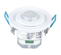 Capteur de Mouvement Infrarouge à encastrer Plafond réglable 360° Ip20, Detecteur de Presence