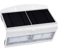 V-TAC Applique solaire LED VT-767-7-W 8278 – 8W 850 lm IP65 détecteur de mouvement Blanc/Noir