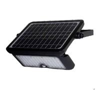 V-TAC Projecteur solaire LED VT-787-10 10 W 1100 lm 4000 K IP44 Noir