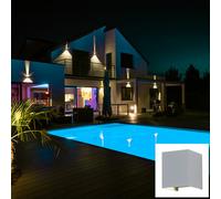 Applique murale LED extérieur UP DOWN luminaire effet terrasse aile orientable V-TAC 7089