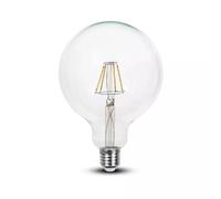 V-TAC ampoule LED 4W filament E27 G125 dimmable 2700K
